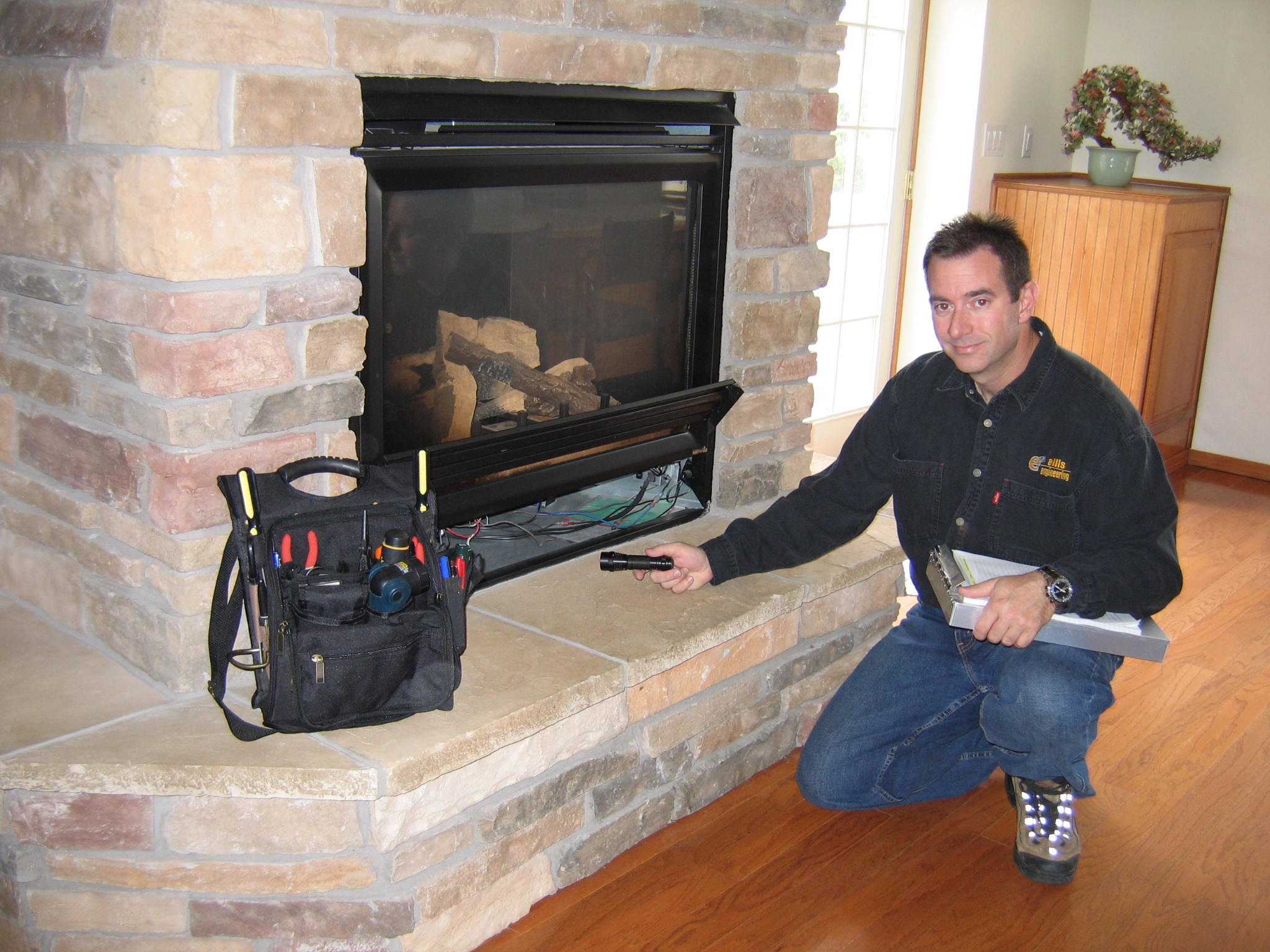 Jeff conducting an Inspection